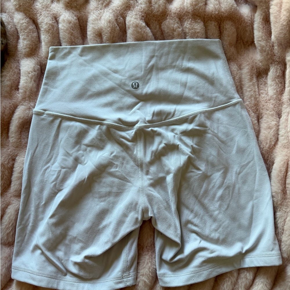 White align biker shorts | lululemon - Picture 2 of 2
